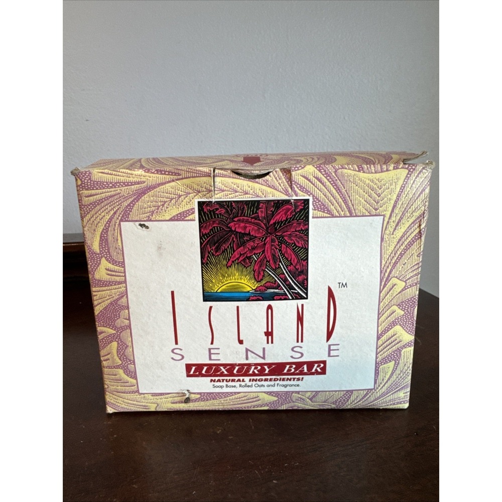 Island Sense Oatmeal Luxury Bar Soap, 12 ~ 3oz Bars NOS